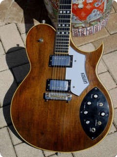 Gretsch 7681 Super Axe  1977 Walnut