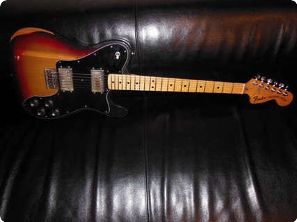 Fender Telecaster Deluxe 1974 Sunburst