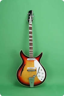 Guyatone Extreme Rickenbacker Style Guitar 1969 Sunburst