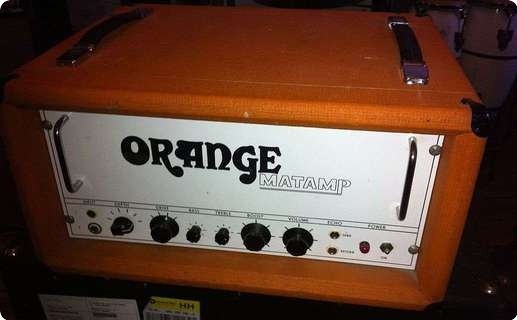 Matamp/orange 200 Orange/white