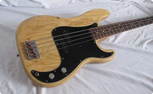 Fender Precision Bass 1976 Natural (stripped)