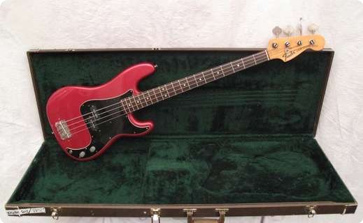 Fender Precision Bass 1976 Candy Red