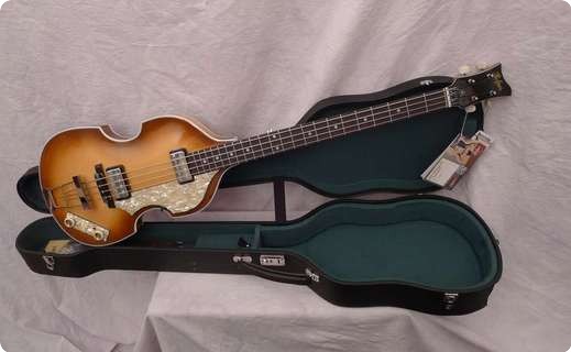 Hofner 500/1 Vintage Violin Bass 62 2012 Sunburst