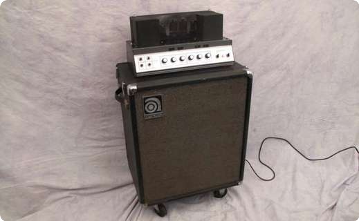 Ampeg B15n 1972 Black Tolex