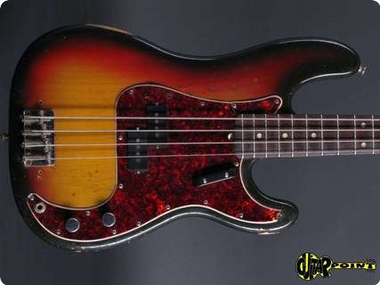 Fender Precision Bass 1971 3 Tone Sunburst