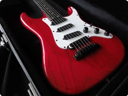 Valley Arts M Series 1990 Red Ash Body