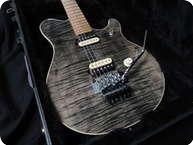 Music Man EVH Eddie Van Halen GreyBlack Flame