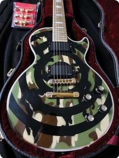 Gibson Les Paul Zakk Wylde Bullseye Camo Custom Shop