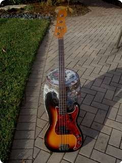 Fender Precision Bass W/all Pre Cbs Features 1966