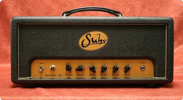 Suhr Badger 18 Head Black