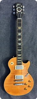 Gibson Les Paul Elegant Custom Shop 1997 Super Flam Top Aaa Grade