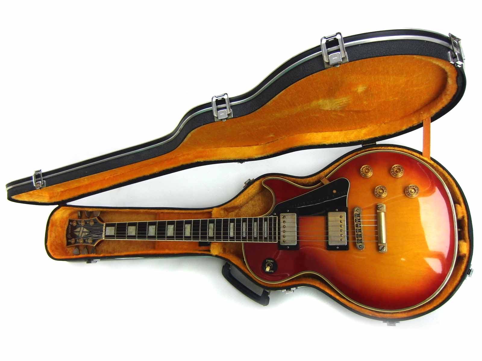 Greco EG600 Custom 1977 Cherry Sunburst Guitar For Sale WutzdogGuitars