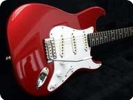 Smitty Guitars Custom S Style Candy Apple Red