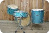 Trixon Luxus Teardrop 1960 Original Aqua Sparkle