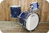 Leedy 20 12 14 Outfit 1966 Original Dark Blue Sparkle