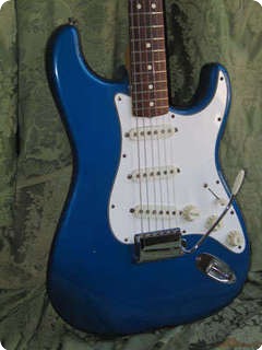 Fender 62 Stratocaster   Fullerton 1983 Lake Placid Blue
