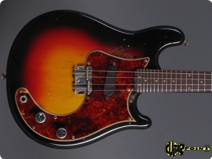 Fender Mandocaster / Electric Mandolin 1963 3 Tone Sunburst