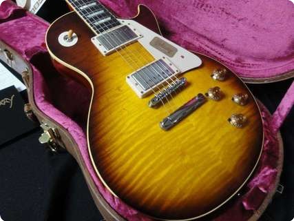 Gibson Les Paul 1959 Joe Perry Vos Custom Shop Slash 2013 Faded