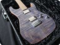 Suhr Standard Flamed Maple Pau FerroMahogany 2012 Trans Blue Denim Slate