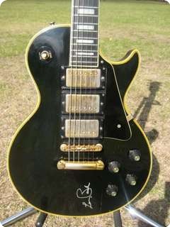 Gibson Les Paul Custom Signed By Les Paul Black