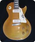 Gibson Les Paul Goldtop Signed By Les Paul 1955 Gold