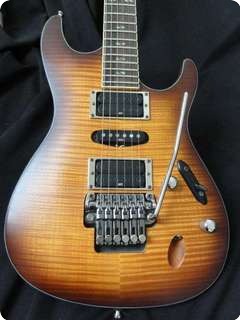 Ibanez S670 Fm Flamd Maple/mahogany Thin S Series 2007 Tobacco Burst