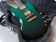 Gibson SG Supreme Flametop Emerald Green