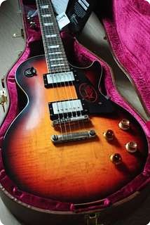 Gibson Les Paul Joe Bonamassa Vos Flametop Custom Sho 2011 Bonamassa Burst 