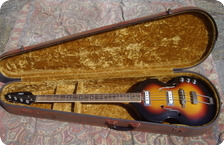 Vox-Violin Bass Acoustic V250-1960-Sunburst