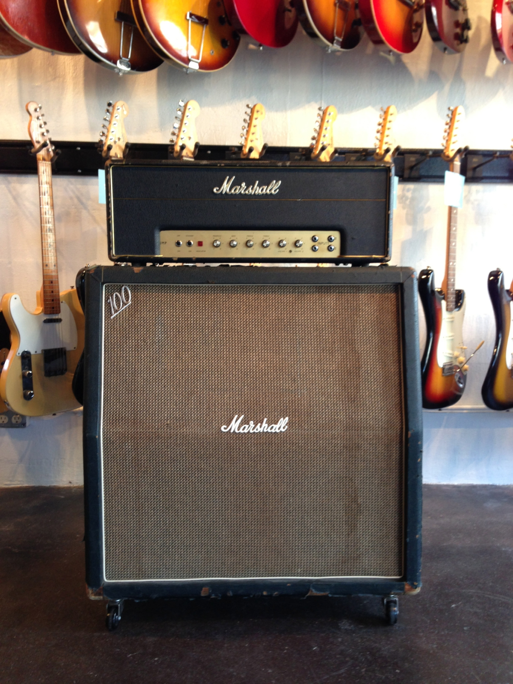 Marshall Jmp 50 Head 69 4x12 Cab 1968 Amp For Sale Thunder Road