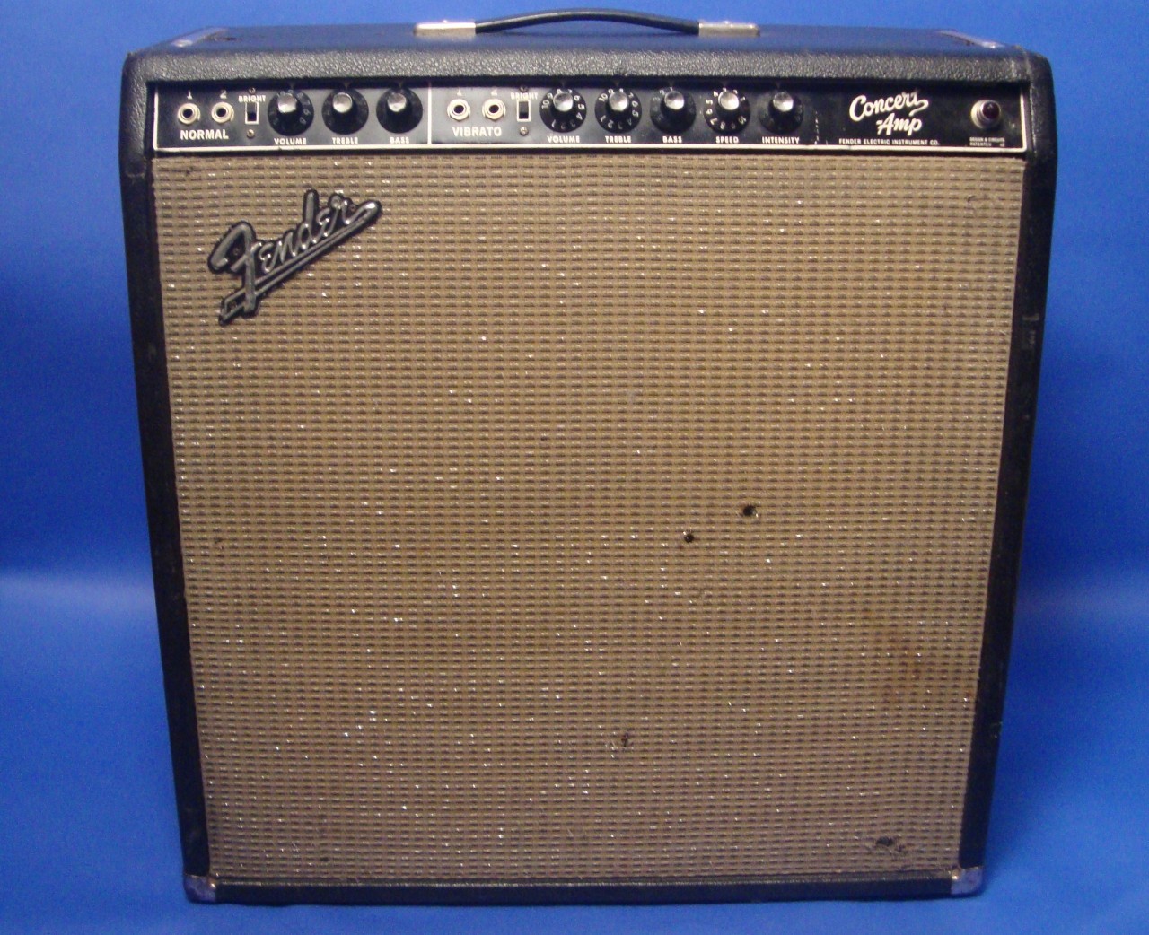 Fender Concert Amp. Blackface 1965 Amp For Sale Tundra Music INC