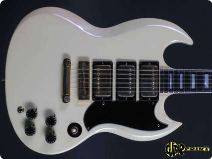 Gibson Sg Custom 1974 White