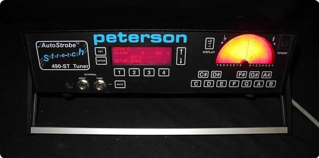 Peterson Strobe Tuner Storbe Tuner 490 St Strech Tuner 2004