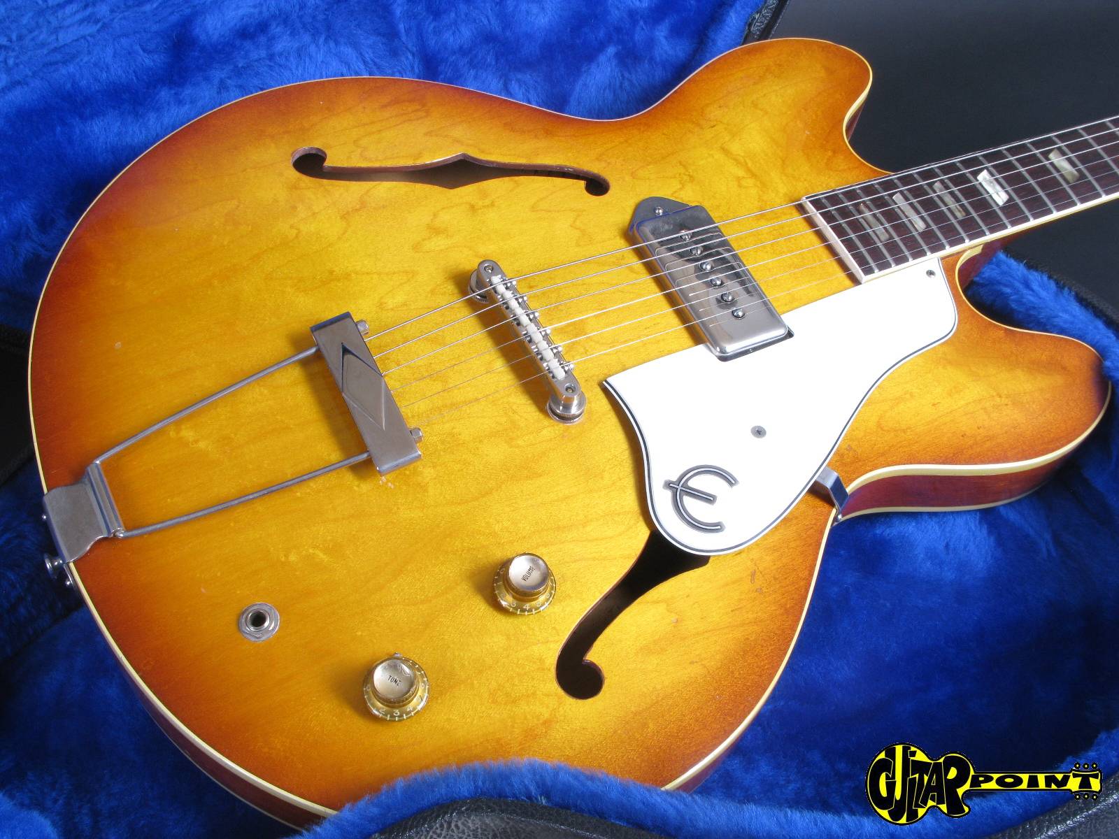 Epiphone Casino 1963 Royal Tan (Sunburst) Guitar For Sale GuitarPoint