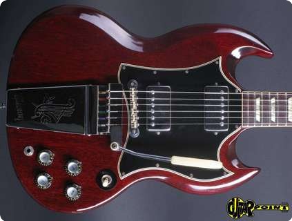 Gibson Sg Standard 1966 Cherry