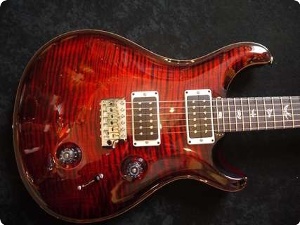 Prs Paul Reed Smith Custom 24 Paul Signature Fire Red