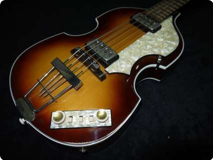 Hofner Violin Bass 1963 Reissue Antique Brown Sunbrust