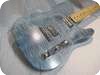 Danny Hines Custom Guitars Old Blue Trash Top