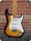 Fender Stratocaster Custom Shop 57 Re issue 2002 2 tone Sunburst