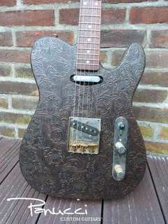 Panucci Custom Guitars T Type Cowboy Tolex