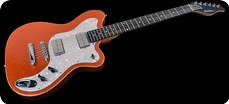 Katar Kustom Kuitars Popmaster Standard Tangerine Flake