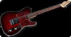 Katar Kustom Kuitars TK Red Burst