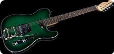 Katar Kustom Kuitars TK Special Green Burst