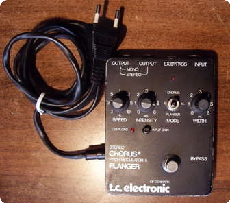 Tc Electronic Stereo Chorus Pitch Modulator Flanger 1980