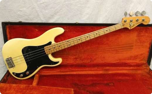 Fender Precision 1973 Olympic White 