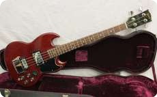 Gibson EB3 1972 Cherry Red