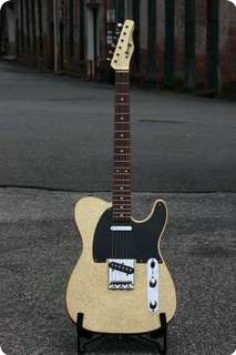 Hahn Guitars Model 1229 Gold Sparkle Electric Guitar - Used