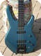 Status 4000 Fretless Bass 2005-Turquoise Metalic