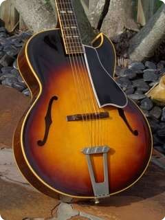 Gibson L4 C 1957 Dark Sunburst