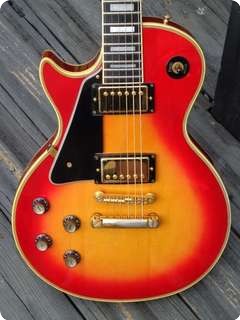 Gibson Les Paul Custom 1978 Cherry Red Sunburst
